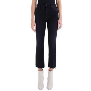 MOTHER DENIM high waist ankle fray sz 30